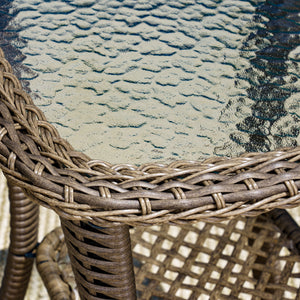 Tortuga Outdoor Rio Vista Swivel Egg Chair – Sandstone Outdoor Furniture Tortuga Outdoor 