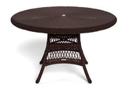 Image of Tortuga Outdoor Sea Pines 5-Piece Conversation Table Set (4 chairs, 1 conversation table) Outdoor Furniture Tortuga Outdoor SaddleBrown 
