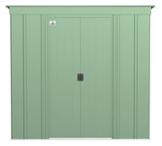 Image of Arrow Classic Steel Storage Shed, 6x4 Storage Product Arrow Shed Sage Green 