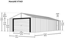 Murryhill 14x21 ft. Garage - The Better Backyard