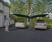 Image of Palram-Canopia | Arizona Breeze Double Carport Wing-Style Carport Palram - Canopia 