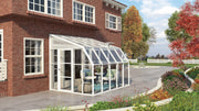 Image of Palram - Canopia | Sun Room Patio Enclosure 8' - White patio enclosure Palram - Canopia 