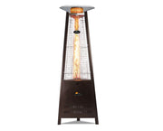 Image of Paragon Boost Flame Tower Heater, 72.5”, 42,000 BTU Patio Heater Paragon-Outdoor SaddleBrown 