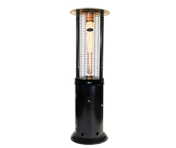Paragon Illume Round Flame Tower Heater with Remote Control, 82.5”, 32,000 BTU Patio Heater Paragon-Outdoor Black 