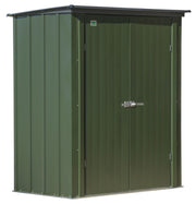 Image of Scotts 5x3 Garden Storage Cabinet, Green Shed Scotts 