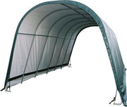 Image of Shelter Logic 24x12x10 Round Style Run-In Shelter - The Better Backyard