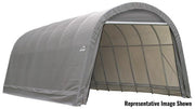 Image of Shelter Logic 24x15x12 Round Style Shelter - The Better Backyard