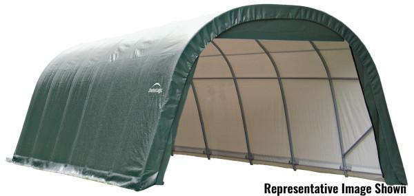 Shelter Logic 28x12x8 Round Style Shelter - The Better Backyard