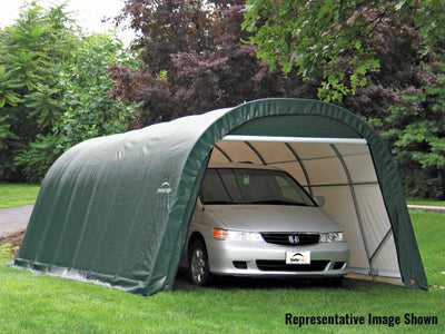 Shelter Logic 28x13x10 Round Style Shelter - The Better Backyard