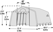 Image of ShelterLogic GrowIT Heavy Duty 12 x 20 ft. Greenhouse Greenhouses ShelterLogic 