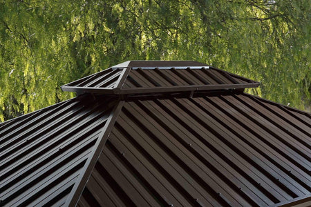 Sojag™ Genova Double Roof Gazebo with Mosquito Netting - The Better Backyard