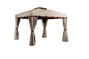 Image of Sojag™ Roma Soft Top Gazebo with Netting & Curtains Included - The Better Backyard