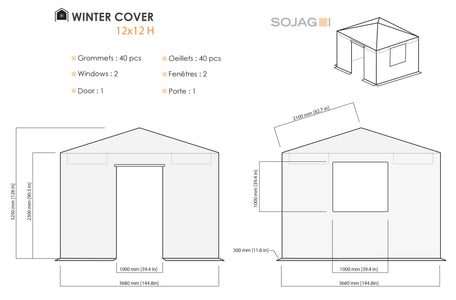 Sojag Universal Winter Cover Accessories SOJAG 