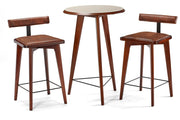Image of Brunswick Sao Bento Pub Table and Stools Game Room Furniture Brunswick Billiards 