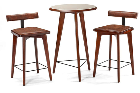Brunswick Sao Bento Pub Table and Stools Game Room Furniture Brunswick Billiards 