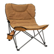 Image of Camp & Go XXL Ultra Padded Camp Seat Outdoor Furniture Camp & Go Waxed Tan Canvas 