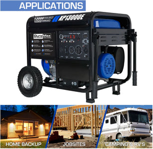 DuroMax XP13000E 13000 Watt 18 HP Portable Gas Generator Generator DuroMax 