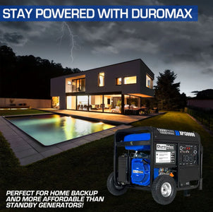 DuroMax XP13000E 13000 Watt 18 HP Portable Gas Generator Generator DuroMax 