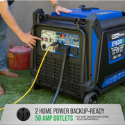 Image of DuroMax XP16000iH 16,000 Watt V-Twin Dual Fuel Portable Digital Inverter Generator Generator DuroMax 