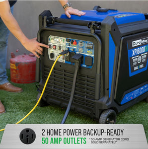 DuroMax XP16000iH 16,000 Watt V-Twin Dual Fuel Portable Digital Inverter Generator Generator DuroMax 
