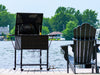 Gazebo Penguin 80-Quart Wheeled Wicker Cooler Cooler Gazebo Penguin 