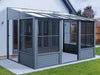 Gazebo Penguin Florence Patio Enclosure Kit with Polycarbonate Roof Solarium Add-a-Room 