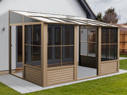 Image of Gazebo Penguin Add-a-Room Patio Enclosure Kit with Polycarbonate Roof Solarium Gazebo Penguin 
