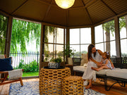 Image of Gazebo Penguin Florence Sunroom Kit with Metal Roof - 12' x 12' / 12' x 15' Solarium Gazebo Penguin 
