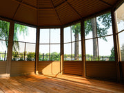 Image of Gazebo Penguin Florence Sunroom Kit with Metal Roof - 12' x 12' / 12' x 15' Solarium Gazebo Penguin 