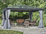 Image of Gazebo Penguin Venus Gazebo with Polycarbonate Roof Gazebo Gazebo Penguin 