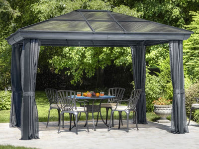 Gazebo Penguin Venus Gazebo with Polycarbonate Roof Gazebo Gazebo Penguin 