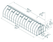Image of Palram - Canopia | Bella Greenhouse Greenhouses Palram - Canopia 