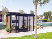 Image of Palram - Canopia | Copenhagen 9' x 11' Garden Office Studio Solarium Palram - Canopia 