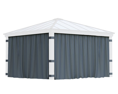 Palram - Canopia | Dallas 14' Gazebo Curtain Set Accessories Palram - Canopia 14x14 