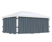 Image of Palram - Canopia | Dallas 14' Gazebo Curtain Set Accessories Palram - Canopia 14x20 