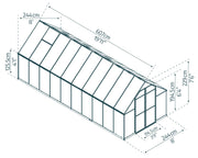 Image of Palram - Canopia | Essence Greenhouse Greenhouses Palram - Canopia 
