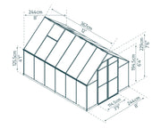 Image of Palram - Canopia | Essence Greenhouse Greenhouses Palram - Canopia 