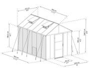 Image of Palram - Canopia | Glory Greenhouse Greenhouses Palram - Canopia 