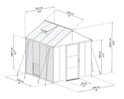 Image of Palram - Canopia | Glory Greenhouse Greenhouses Palram - Canopia 