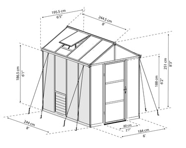 Palram - Canopia | Glory Greenhouse Greenhouses Palram - Canopia 