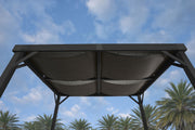 Image of Sojag Fontana Aluminum Frame 10 x 12 ft Pergola with Shade Pergola SOJAG 