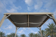 Image of Sojag Fontana Aluminum Frame 10 x 12 ft Pergola with Shade Pergola SOJAG 