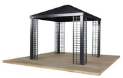 Image of Sojag Havana 10 x 10 ft. Aluminum Frame Gazebo with Optional Planters Gazebo SOJAG 