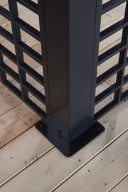 Image of Sojag Havana 10 x 10 ft. Aluminum Frame Gazebo with Optional Planters Gazebo SOJAG 