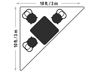 Sojag Lima Triangular 10x10 Pergola Pergola SOJAG 