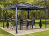 Sojag Ventura Hardtop Gazebo with Mosquito Netting Gazebo SOJAG 