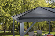 Image of Sojag Ventura Hardtop Gazebo with Mosquito Netting Gazebo SOJAG 