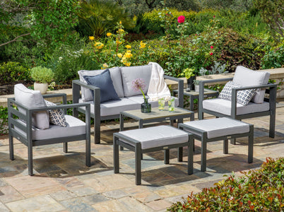 Tortuga Outdoor Lakeview 7 Pc Conversation Set Outdoor Furniture Tortuga Outdoor 
