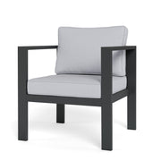 Image of Tortuga Outdoor Lakeview Aluminum Chair Set (2 Chairs & 2 Ottomans) Outdoor Furniture Tortuga Outdoor LightGray 