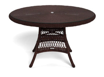 Tortuga Outdoor Sea Pines 5-Piece Conversation Table Set (4 chairs, 1 conversation table) Outdoor Furniture Tortuga Outdoor SaddleBrown 